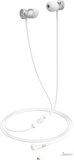 Наушники Havit HV-E303p (серебристый/белый)