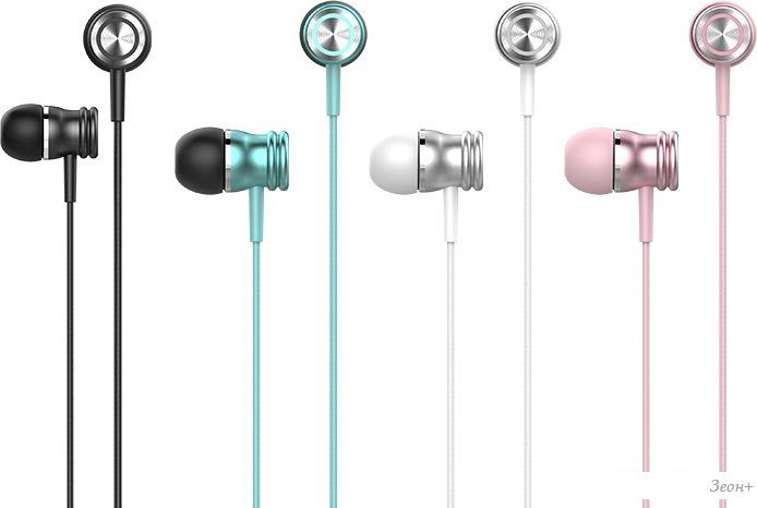 Наушники Havit HV-E303p (серебристый/белый)