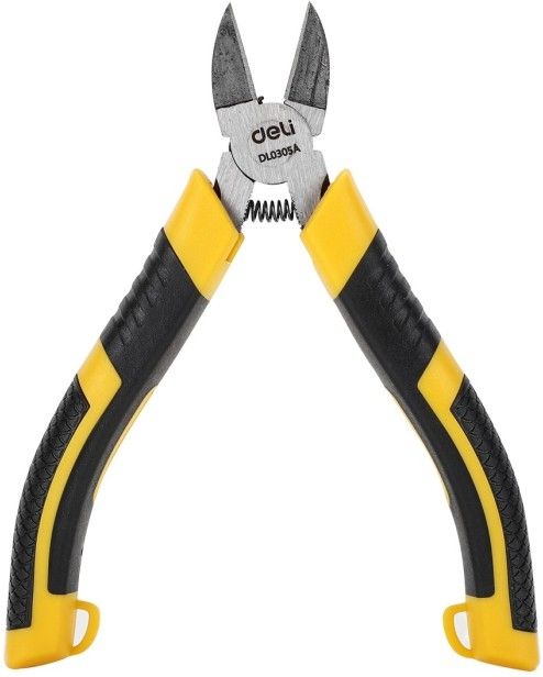 Бокорезы Deli DL0305A 135мм Сталь CrV, двухкомпонентная ручка