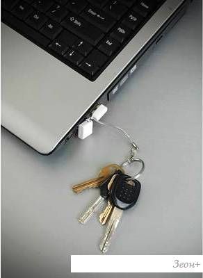 USB Flash QUMO NanoDrive 8Gb White