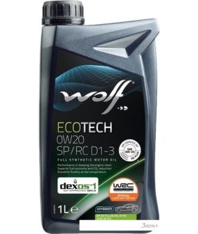   Wolf EcoTech 0W-20 SP/RC D1-3 1
