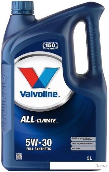 Моторное масло Valvoline All-Climate 5W-30 5л