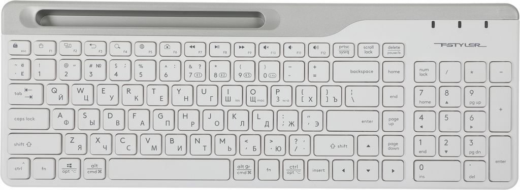 Офисный набор A4Tech Fstyler FB2535C (белый)