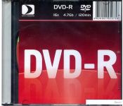 DVD-R  Data Standard 4.7Gb 16x 13410-DSDRM03S (1 .)