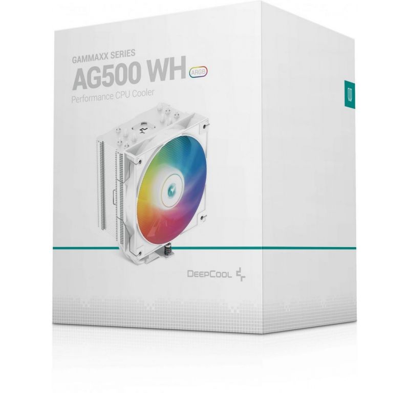Кулер для процессора DeepCool AG500 WH ARGB R-AG500-WHANMN-G