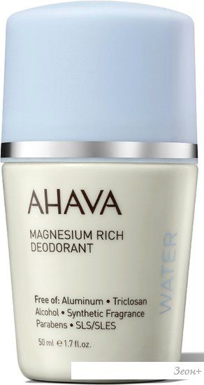 Антиперспирант шариковый Ahava Deadsea Water богатый магнием для женщин (50 мл)