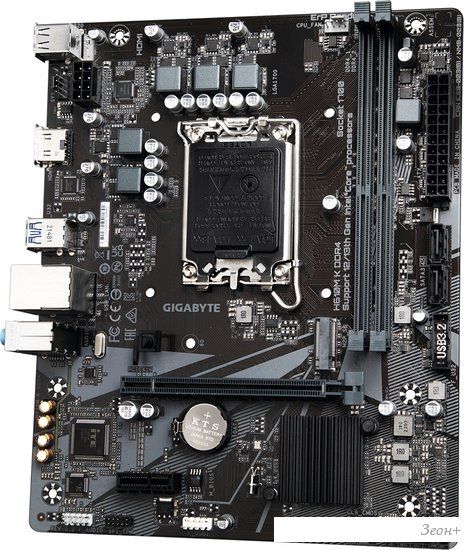 Материнская плата Gigabyte H610M K DDR4