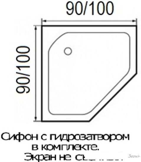 Душевая кабина River Penta 90