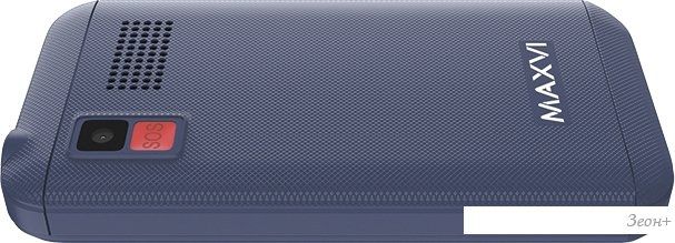 Кнопочный телефон Maxvi B200 (синий)