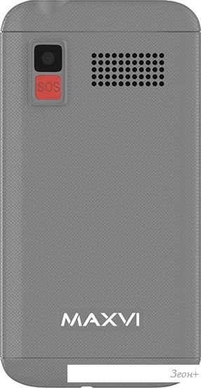 Кнопочный телефон Maxvi B200 (серый)