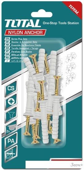 Дюбель-гвоздь Total WJNAK3507012 (15 шт)
