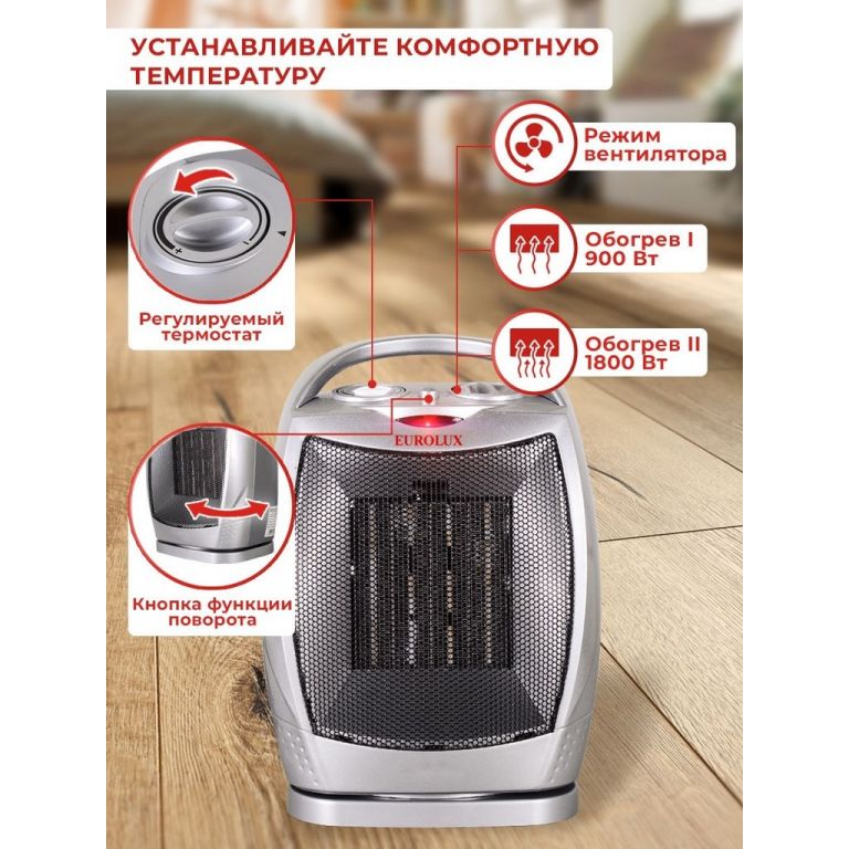 Тепловентилятор Eurolux ТВК-EU-2