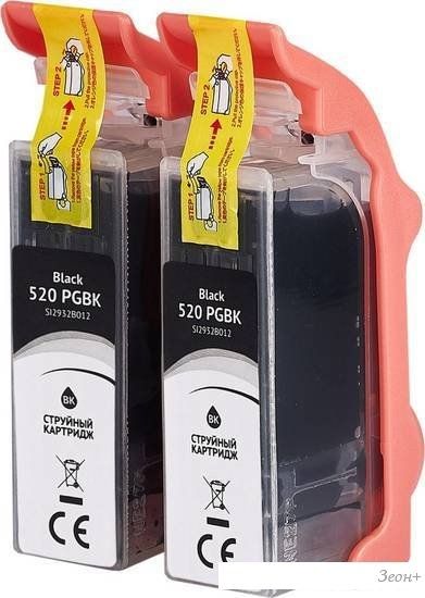 Картридж Sakura Printing SI2932B012 (аналог Canon 520 PGBK)