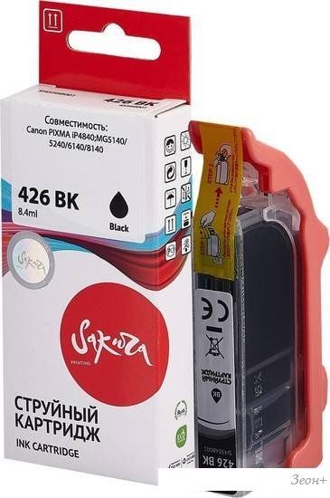 Картридж Sakura Printing SI4556B001 (аналог Canon 426 BK)