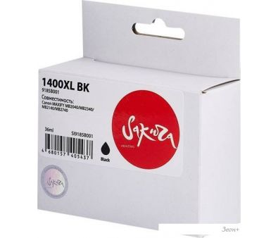  Sakura Printing SI9185B001 ( Canon 1400XL BK)