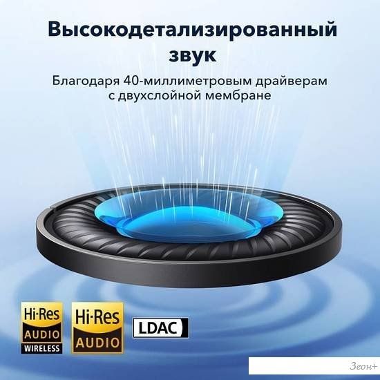 Наушники Anker SoundCore Space Q45 (белый)