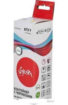  Sakura Printing SIC13T67344A ( Epson 673 Y)