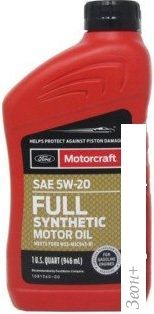   Ford Motorcraft 5W-20 Full Synthetic 946