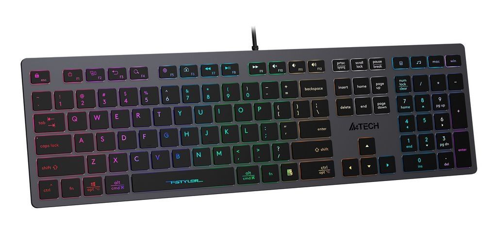 Клавиатура A4Tech Fstyler FX60 (неоновая подсветка)