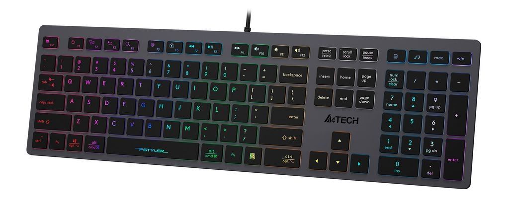 Клавиатура A4Tech Fstyler FX60 (неоновая подсветка)