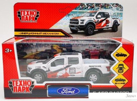 Пикап Технопарк Ford F150 Raptor F150RAP-12SRT-WH