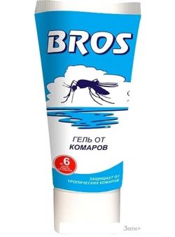 Гель от насекомых Bros От комаров 004 (50 мл)