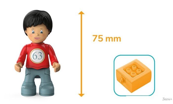 Конструктор/игрушка-конструктор Toddys Олли и Олди 0106