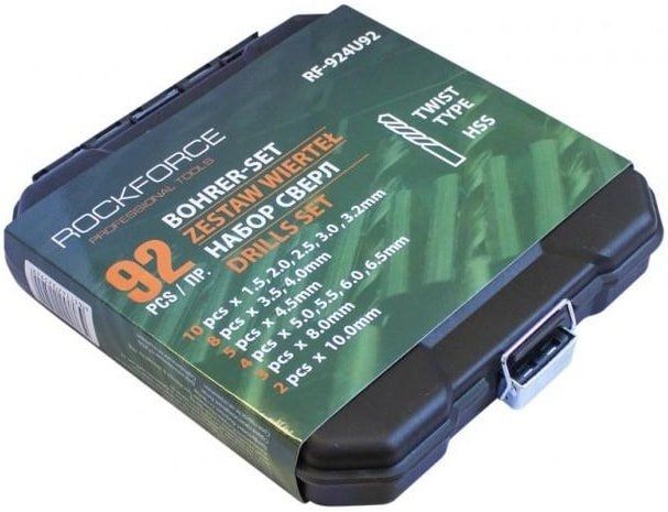 Набор сверл RockForce RF-924U92 (92 шт)
