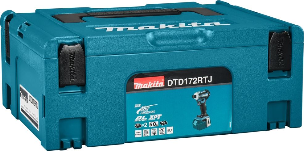 Винтоверт Makita DTD172RTJ (с 2-мя АКБ 5 Ah, кейс)
