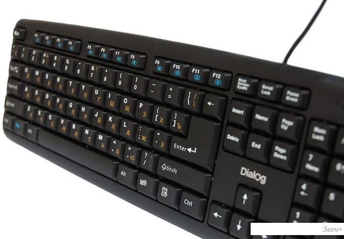 Клавиатура Dialog KM-025U Black