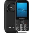 Кнопочный телефон Maxvi B32 (черный)