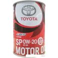 Моторное масло Toyota Motor Oil SP GF-6A 0W-20 1л