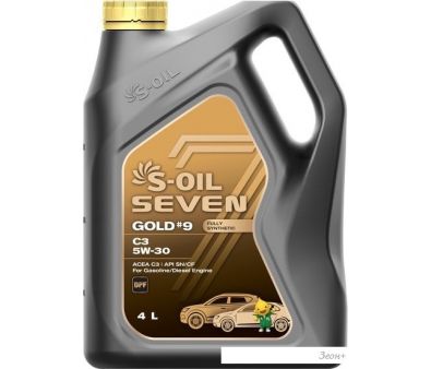   S-OIL SEVEN GOLD #9 C3 5W-30 4
