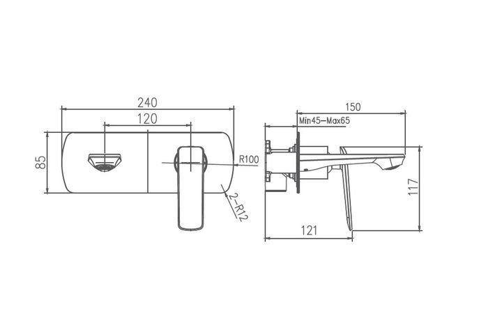 Смеситель Haiba HB80548-7