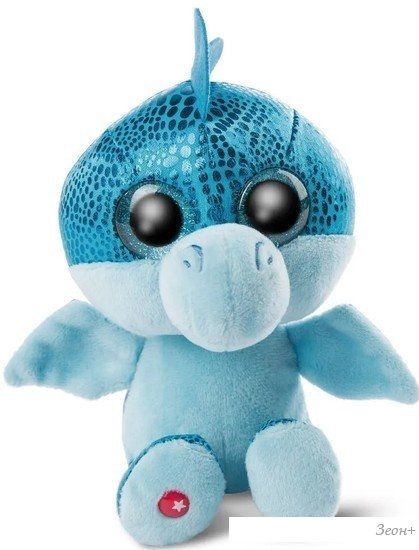 Классическая игрушка Nici Дракон голубой Джет-Джет 46932 (15 см)