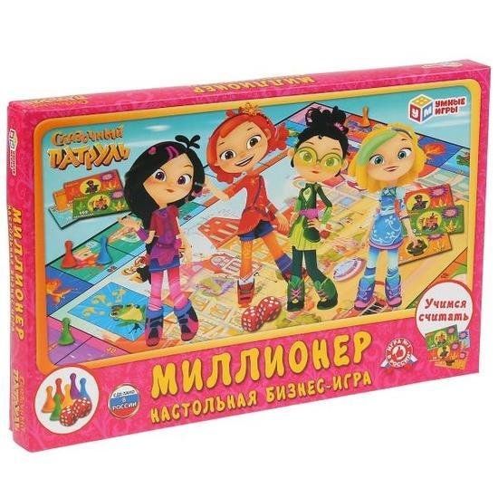 Настольная игра Умные игры Миллионер. Сказочный патруль 4690590210055