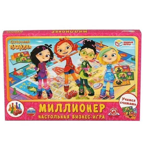 Настольная игра Умные игры Миллионер. Сказочный патруль 4690590210055