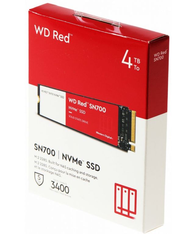SSD WD Red SN700 4TB WDS400T1R0C