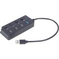 USB-хаб Gembird UHB-U3P1U2P3P-01