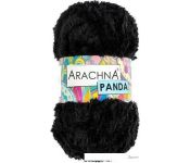 Пряжа для вязания Arachna Panda 100 г 75 м №51 (черный)