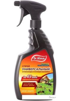 Спрей от насекомых Dr. Klaus Универсальный от летающих и ползающих насекомых DK04260011 (750 мл)