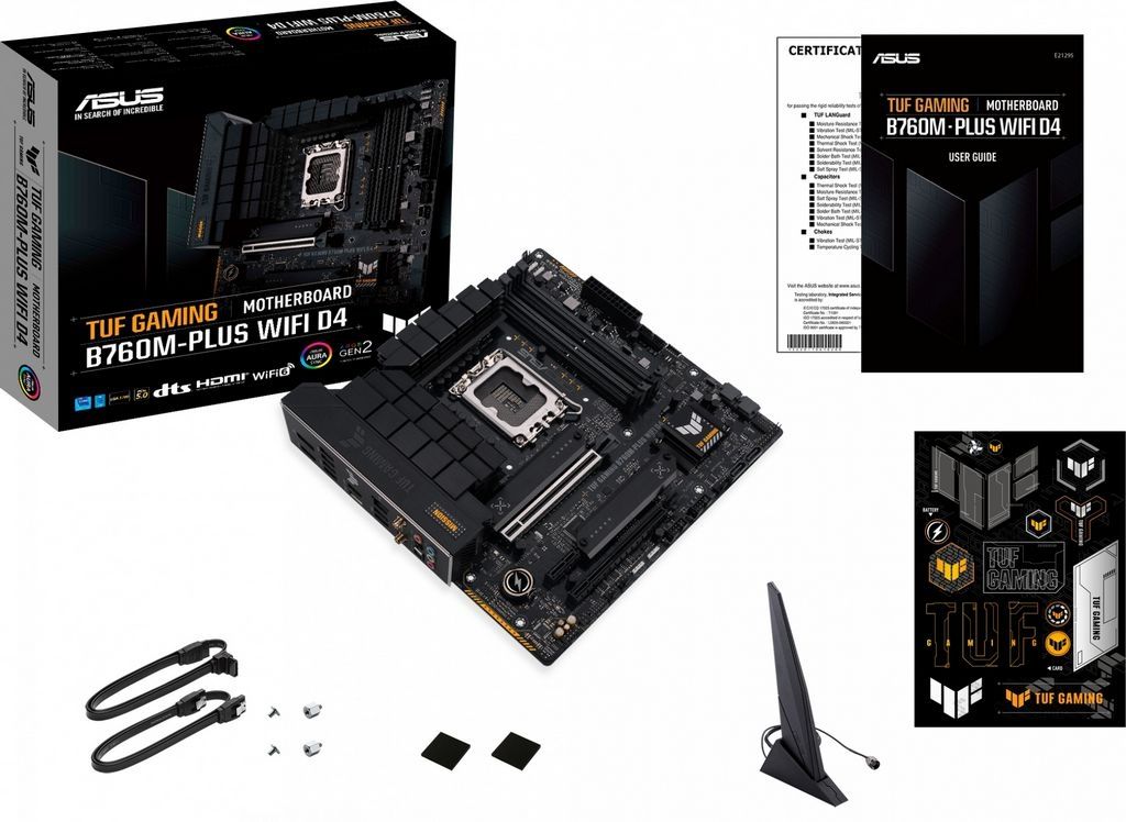 Материнская плата ASUS TUF Gaming B760M-Plus WiFi D4