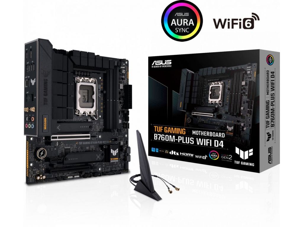 Материнская плата ASUS TUF Gaming B760M-Plus WiFi D4