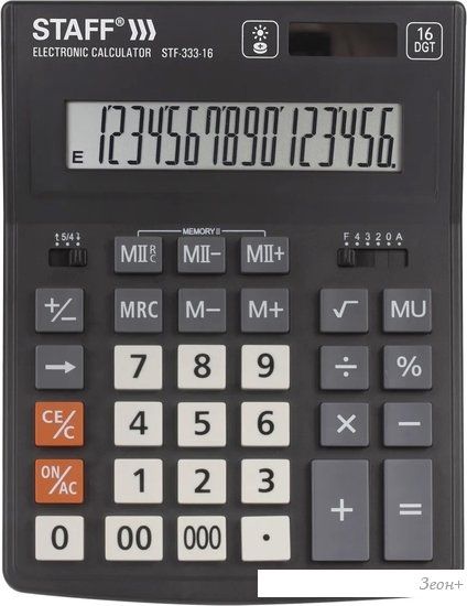 Бухгалтерский калькулятор Staff Plus STF-333-16 250417