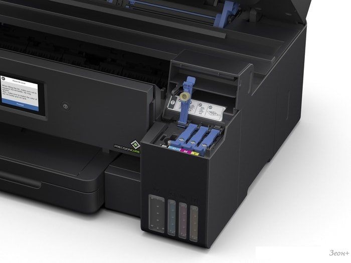 МФУ Epson L14150 (ресурс стартовых контейнеров 7500/6000, чернила 001)