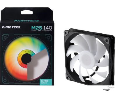    Phanteks M25-140 D-RGB PH-F140M25_DRGB_PWM_BK01