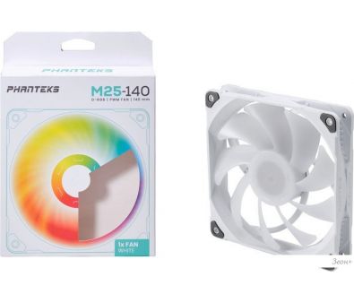    Phanteks M25-140 D-RGB PH-F140M25_DRGB_PWM_WT01