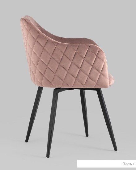 Стул Stool Group Ника MC66-5F KD HLR-44 (велюр пыльно-розовый)