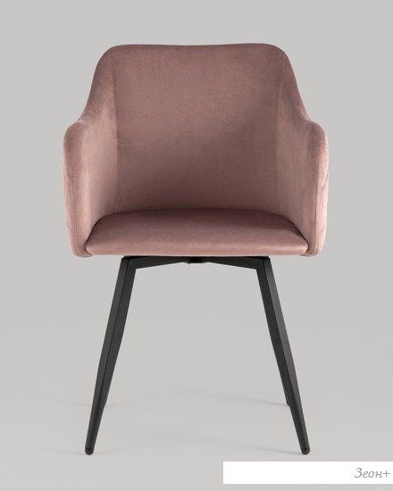 Стул Stool Group Ника MC66-5F KD HLR-44 (велюр пыльно-розовый)