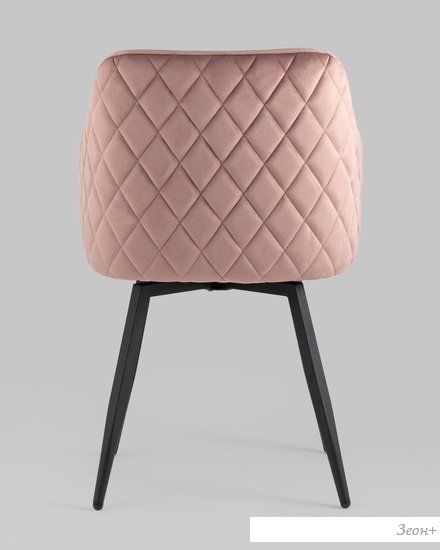 Стул Stool Group Ника MC66-5F KD HLR-44 (велюр пыльно-розовый)
